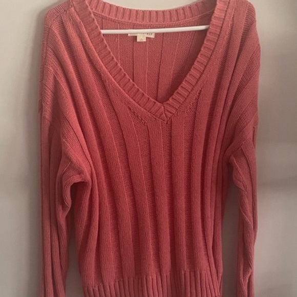 Aeropostale pink ribbed sweater - Picture 3 of 3